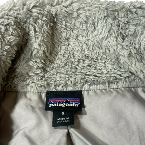 Patagonia Retro Pile Fleece Vest - Salt Grey - Women's Small - Pristine - Picture 6 of 11